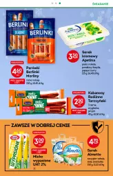 Gazetka promocyjna Żabka - Gazetka - ważna od 21.12 do 21.12.2021 - strona 41 - produkty: Cebula, Ser, Gin, Parówki, Rukola, Tarczyński, Serek, Pesto, Morliny, Bazyl, Kabanos, Bazylia, Berlinki, Pomidory, Almette, Mleko