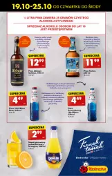 Gazetka promocyjna Biedronka - Od czwartku - Gazetka - ważna od 25.10 do 25.10.2023 - strona 35 - produkty: Piwo, Ser, Gin, Napój gazowany, Nuty, Napój, LG