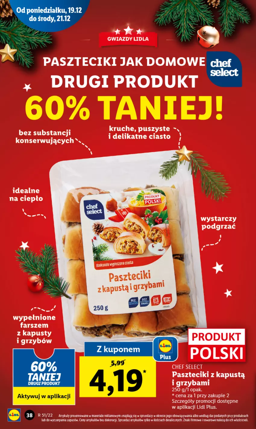 Gazetka promocyjna Lidl - GAZETKA - ważna 19.12 do 21.12.2022 - strona 42 - produkty: Fa, LG