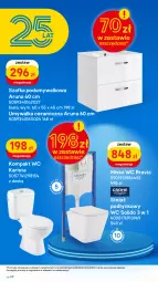 Gazetka promocyjna Castorama - Gazetka Castorama - Gazetka - ważna od 16.04 do 16.04.2022 - strona 20 - produkty: Kabina prysznicowa, Kompakt WC, Bateria umywalkowa, Ser, Rama, Termos, Szafka, Bateria, Umywalka, Astor, Miska