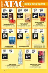 Gazetka promocyjna Auchan - ATAC Hiper Discount - Gazetka - ważna od 11.02 do 11.02.2026 - strona 2 - produkty: Mokra karma, Papier, Praliny, Lindor, Kawa mielona, Kawa, Ręcznik, Delicje, Olej rzepakowy, Kubuś, Woda, Gala, Cisowianka, Olej, Lindt