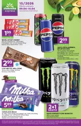 Gazetka promocyjna Stokrotka - Stokrotka Express - Gazetka - ważna od 15.04 do 15.04.2026 - strona 1 - produkty: Warzywa, Gra, Napój energetyczny, Mirinda, Lody, Pepsi, Czekolada, Owoce, Napój, Mięso, Milka, Fa
