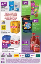 Gazetka promocyjna Stokrotka - Stokrotka Express - Gazetka - ważna od 15.04 do 15.04.2026 - strona 6 - produkty: Piwa, Piwo, Dawtona, Warzywa, Sok, Gra, O nas, Tyskie, Perła, Sok pomidorowy, Orbit, Owoce, Wagi, Mięso