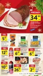 Gazetka promocyjna Intermarche - Gazetka Intermarche - Gazetka - ważna od 23.12 do 23.12.2023 - strona 31 - produkty: Krakus, Gra, Kiełbasa krakowska, Pastella, Szynka, Tarczyński, Bukiet, Krewetki, Kabanos, Kiełbasa, Olewnik, Lisner