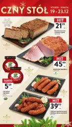 Gazetka promocyjna Intermarche - Gazetka Intermarche - Gazetka - ważna od 23.12 do 23.12.2023 - strona 9 - produkty: Piec, Borówka, Pasztet, Szynka, Kiełbasa