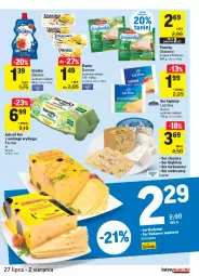 Gazetka promocyjna Intermarche - Gazetka promocyjna - Gazetka - ważna od 02.08 do 02.08.2021 - strona 21 - produkty: Ser topiony, Top, Ser, Gra, Danone, Twaróg, Jaja, Radamer, Danio, Lazur, Fa