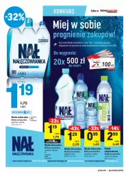 Gazetka promocyjna Intermarche - Gazetka promocyjna - Gazetka - ważna od 02.08 do 02.08.2021 - strona 30 - produkty: Nałęczowianka, Woda mineralna, Napój niegazowany, Woda, Napój