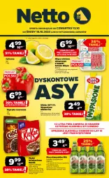 Gazetka promocyjna Netto - Artykuły spożywcze - Gazetka - ważna od 18.10 do 18.10.2023 - strona 1 - produkty: Piwa, Piwo, Mięso mielone, Gra, Namysłów, Papryka czerwona, Papryka, Mlekovita, Danio, Mięso, Nestlé, Mleko