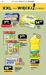 Gazetka promocyjna Netto - Artykuły spożywcze - Gazetka - ważna od 18.10 do 18.10.2023 - strona 8 - produkty: Kujawski, Rama, Zupa, Paluszki rybne, Masło, Olej, Hortex