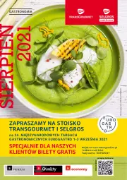 Gazetka promocyjna Selgros - Oferta gastronomiczna - Gazetka - ważna od 04.08 do 04.08.2021 - strona 1 - produkty: Gra, Tran, LG