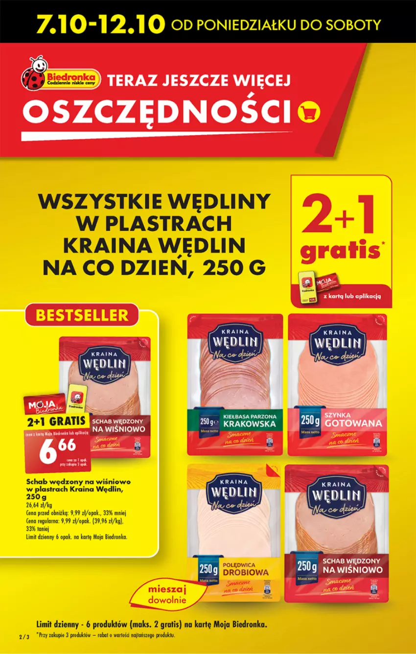 Gazetka promocyjna Biedronka - Od Poniedziałku - ważna 07.10 do 12.10.2024 - strona 2 - produkty: Fa, Gra, LG, Tera