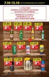 Gazetka promocyjna Biedronka - Od Poniedziałku - Gazetka - ważna od 12.10 do 12.10.2024 - strona 54 - produkty: Piwa, Piwo, Ser, Koc, Gin, Gra, Tyskie, Tatra, Desperados, Carlsberg, Limonka, Okocim