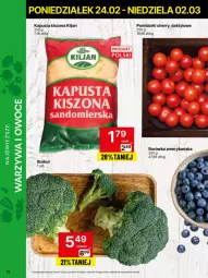 Gazetka promocyjna Delikatesy Centrum - NOWA GAZETKA Delikatesy Centrum od 24 lutego! 24.02-2.03.2025 - Gazetka - ważna od 02.03 do 02.03.2025 - strona 12 - produkty: Warzywa, Borówka, Pomidorki, Warzywa i owoce, Owoce, Fa