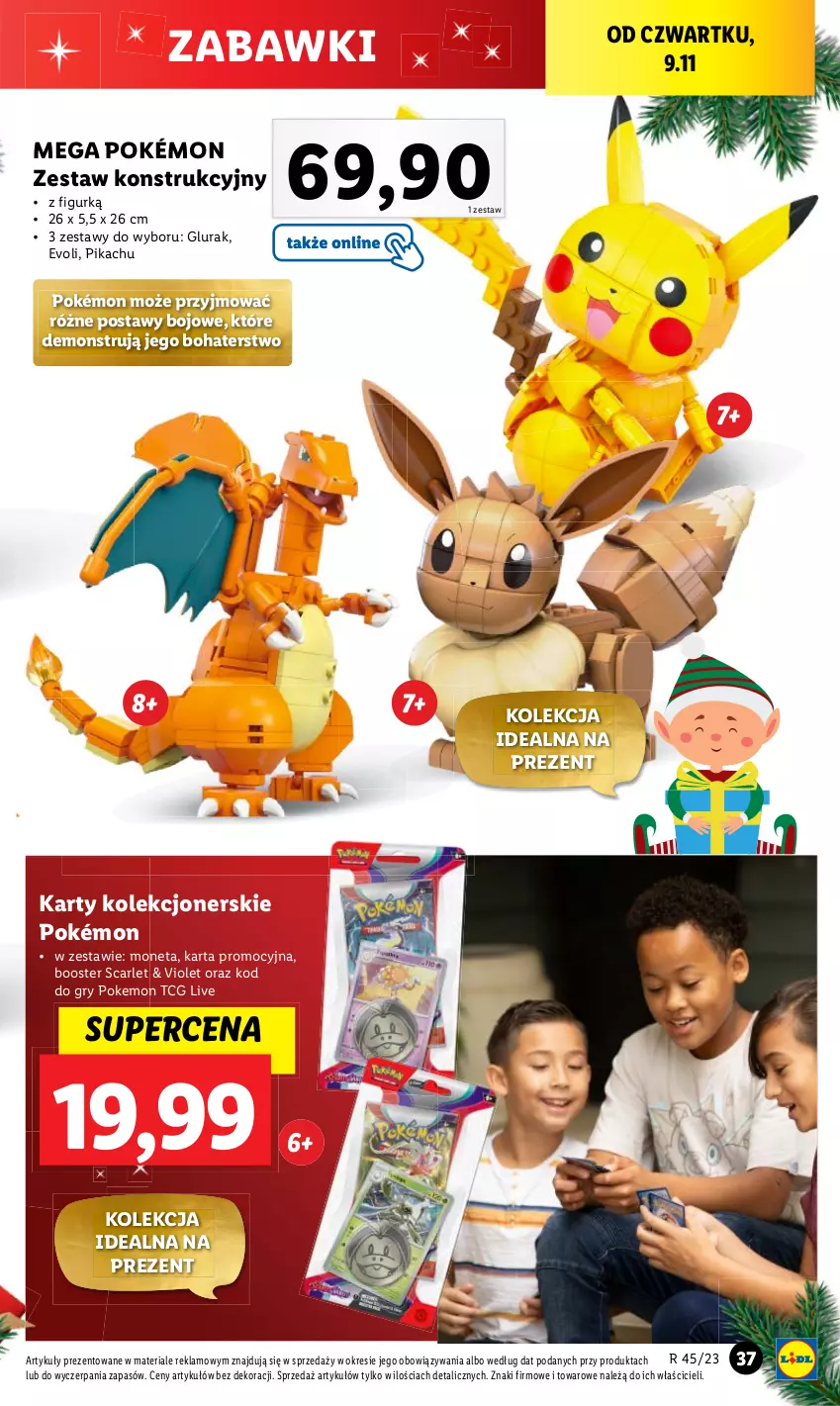 Gazetka promocyjna Lidl - GAZETKA - ważna 06.11 do 10.11.2023 - strona 39 - produkty: Booster, Gry, Pokémon
