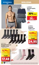 Gazetka promocyjna Lidl - GAZETKA - Gazetka - ważna od 10.11 do 10.11.2023 - strona 14 - produkty: Sok, Ser, Bielizna, Bokserki