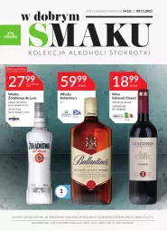 Gazetka promocyjna Stokrotka - Oferta alkoholowa - Gazetka - ważna od 09.11 do 09.11.2021 - strona 1 - produkty: Koc, Chianti, Chia, Wódka, Whisky, Wino