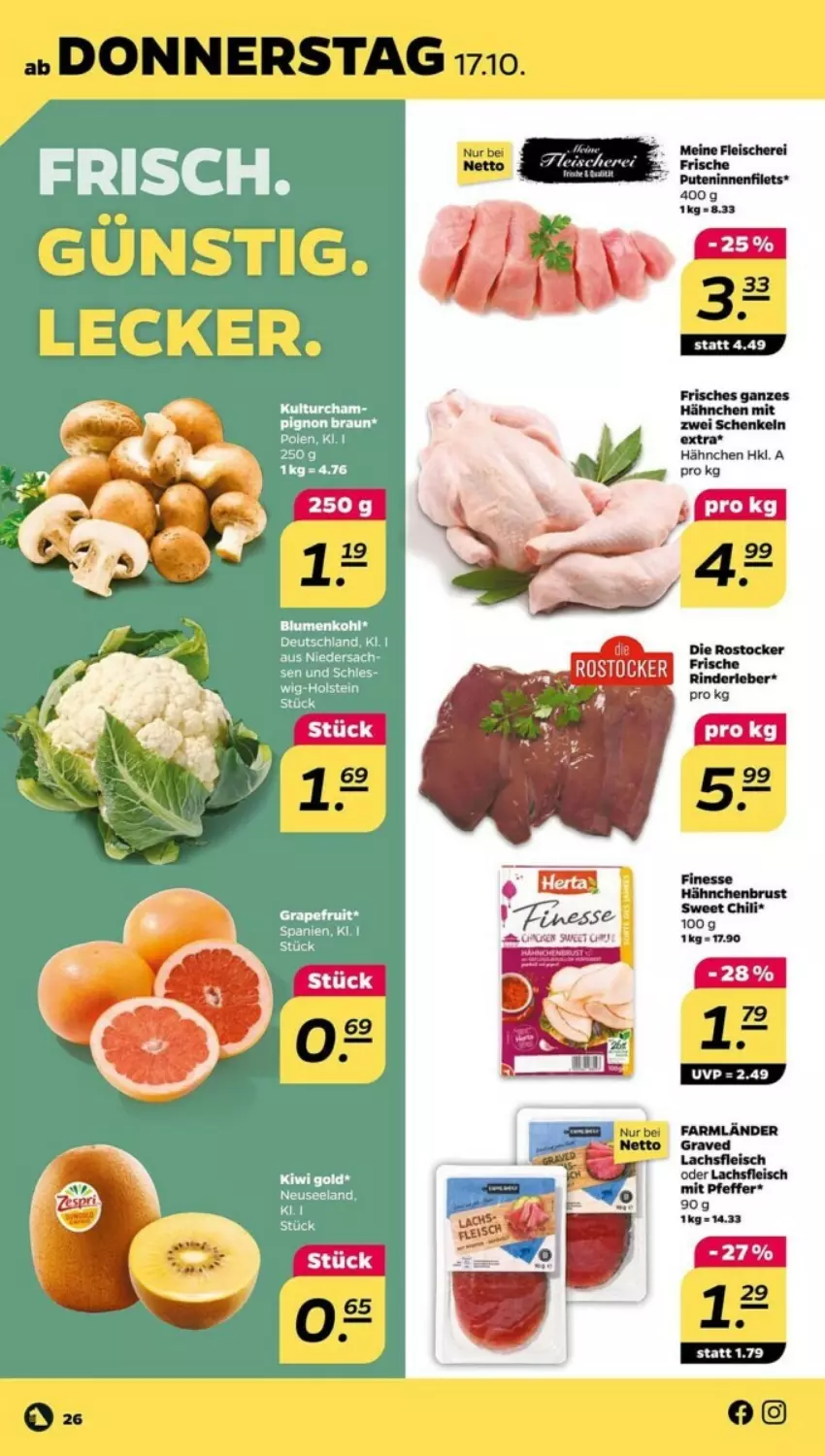 Gazetka promocyjna Netto - ważna 14.10 do 21.10.2024 - strona 19 - produkty: Braun, Gra, Kiwi