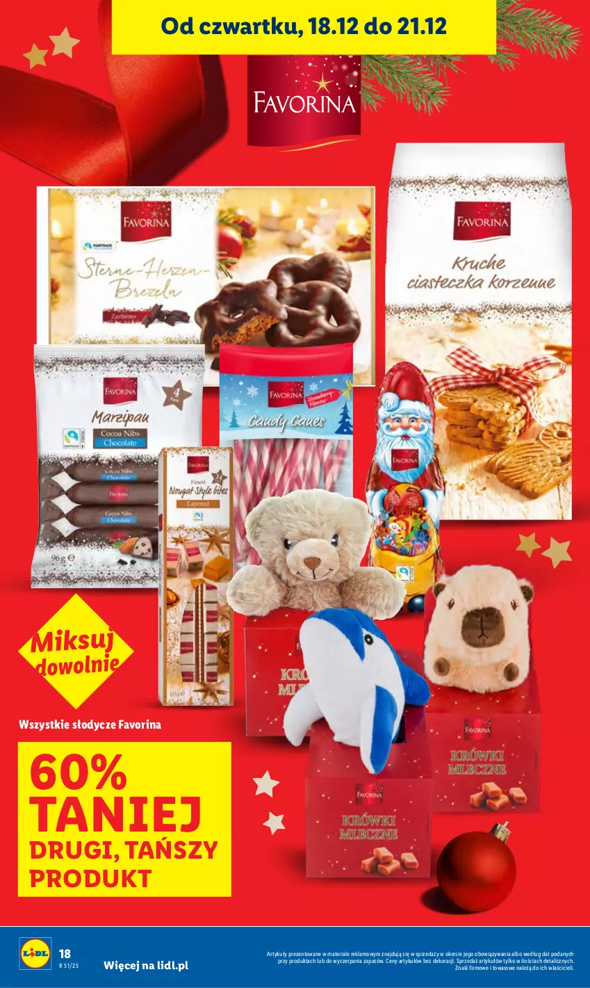 Gazetka promocyjna Lidl - GAZETKA - ważna 18.12 do 21.12.2025 - strona 18 - produkty: Fa