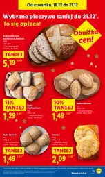 Gazetka promocyjna Lidl - GAZETKA - Gazetka - ważna od 21.12 do 21.12.2025 - strona 37 - produkty: Piec, Cebula, Pieczywo, Bułka
