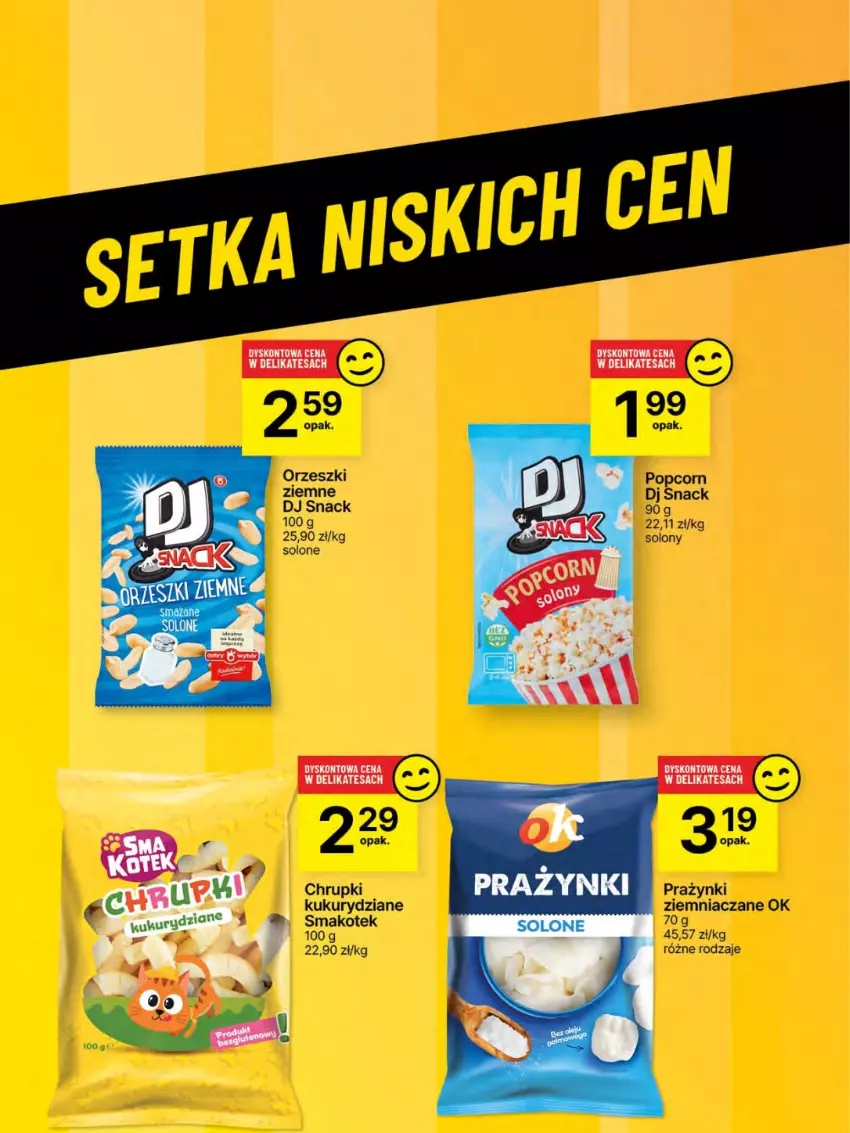 Gazetka promocyjna Delikatesy Centrum - NOWA GAZETKA Delikatesy Centrum od 17 kwietnia! 17-23.04.2025 - ważna 17.04 do 23.04.2025 - strona 63 - produkty: Chrupki, Kotek, Orzeszki, Orzeszki ziemne, Smakotek