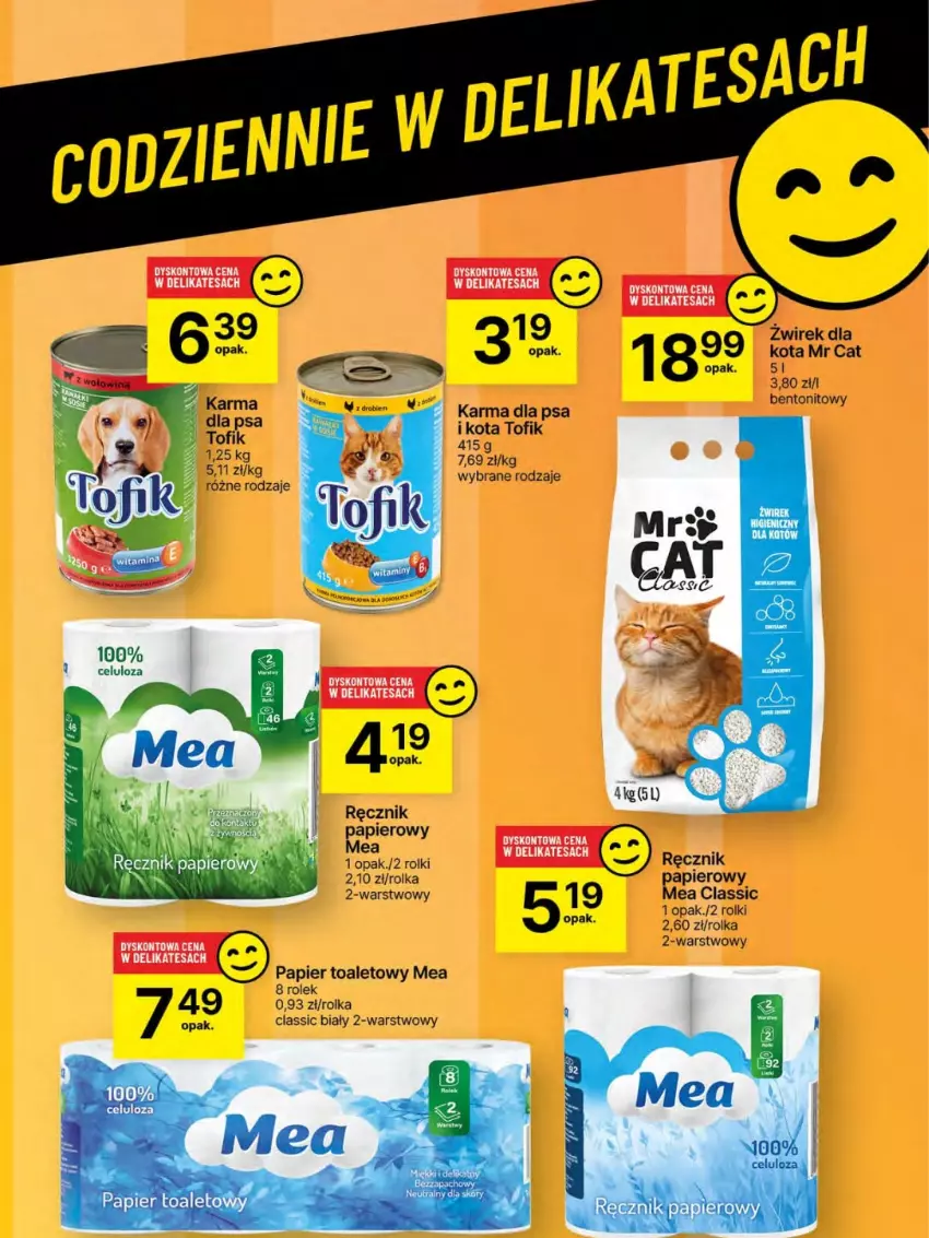 Gazetka promocyjna Delikatesy Centrum - NOWA GAZETKA Delikatesy Centrum od 17 kwietnia! 17-23.04.2025 - ważna 17.04 do 23.04.2025 - strona 68 - produkty: Papier, Papier toaletowy, Ręcznik, Rolki