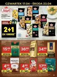 Gazetka promocyjna Delikatesy Centrum - NOWA GAZETKA Delikatesy Centrum od 17 kwietnia! 17-23.04.2025 - Gazetka - ważna od 23.04 do 23.04.2025 - strona 34 - produkty: Pierogi, Rum, Kawa ziarnista, Dallmayr, Kawa mielona, Kawa, Dilmah, Jacobs, Woseba, Herbata, Ogród, Herbapol, Fa