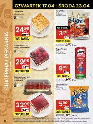 Gazetka promocyjna Delikatesy Centrum - NOWA GAZETKA Delikatesy Centrum od 17 kwietnia! 17-23.04.2025 - Gazetka - ważna od 23.04 do 23.04.2025 - strona 37 - produkty: Cheetos, Ser, Rum, Inka, Chipsy, Chrupki, Pringles, Ciasto sernik
