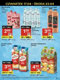 Gazetka promocyjna Delikatesy Centrum - NOWA GAZETKA Delikatesy Centrum od 17 kwietnia! 17-23.04.2025 - Gazetka - ważna od 23.04 do 23.04.2025 - strona 40 - produkty: Sok, Rum, Mus, Tymbark, Woda, Napój, Cisowianka, Hortex