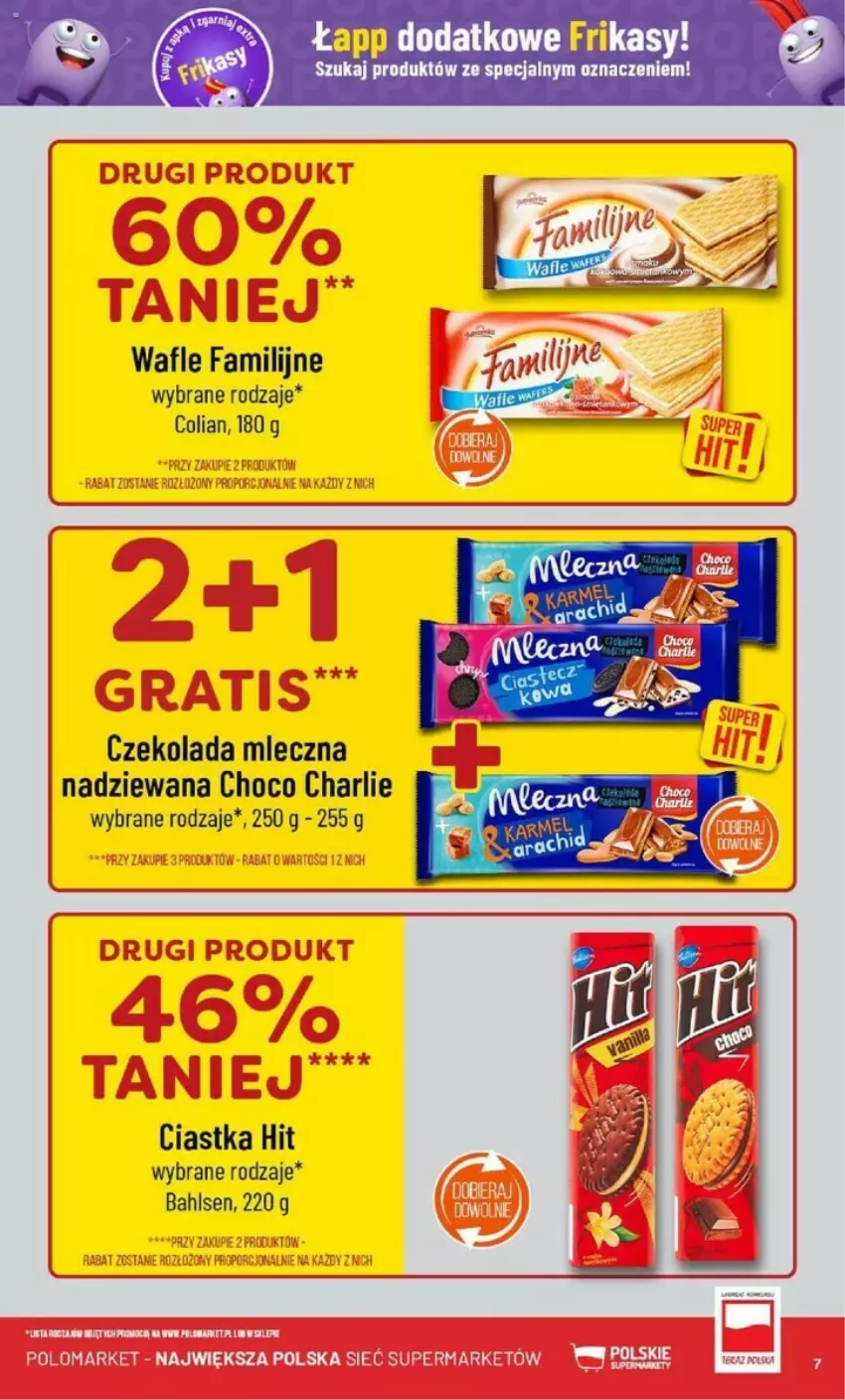 Gazetka promocyjna PoloMarket - ważna 11.09 do 17.09.2024 - strona 66 - produkty: Ciastka, Czekolada, Czekolada mleczna, Fa, Wafle