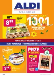 Gazetka promocyjna Aldi - ALE! CENA - Gazetka - ważna od 27.03 do 27.03.2021 - strona 1 - produkty: Ser, Jaja, Parówki, Parówki z szynki, Mascarpone