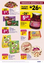 Gazetka promocyjna Aldi - ALE! CENA - Gazetka - ważna od 27.03 do 27.03.2021 - strona 11 - produkty: Top, Sok, Ser, Rum, Borówka, Cukier, Praliny, Big Milk, Chałwa, Tera, Wawel, Sezam, Herbatniki, Czekolada, Galaretki, Fanta, Owoce, Deser, Cukierki, Gala, Kakao, Michałki, Fa