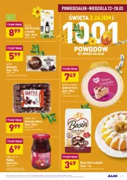 Gazetka promocyjna Aldi - ALE! CENA - Gazetka - ważna od 27.03 do 27.03.2021 - strona 17 - produkty: Daktyle, Tera, Wawel, Maliny, Czekolada, Syrop, Figi, Basia, Owoce, Kakao