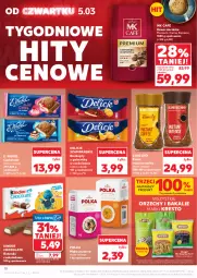 Gazetka promocyjna Kaufland - Gazetka tygodnia - Gazetka - ważna od 11.03 do 11.03.2026 - strona 10 - produkty: Kawa rozpuszczalna, Sok, Por, Kawa ziarnista, Kawa, Tonik, Mąka, Czekolada, Delicje, Baton, E. Wedel, Mąka pszenna, Waga, Gala, Biszkopty, Kinder