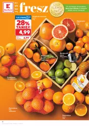 Gazetka promocyjna Kaufland - Gazetka tygodnia - Gazetka - ważna od 11.03 do 11.03.2026 - strona 18 - produkty: Mandarynki, Warzywa, Pomarańcze, Siatka, Laur, Limonka, Owoce, Olej, Grejpfrut