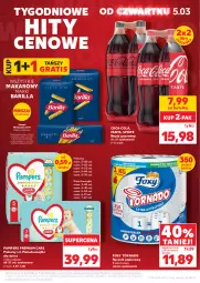 Gazetka promocyjna Kaufland - Gazetka tygodnia - Gazetka - ważna od 11.03 do 11.03.2026 - strona 3 - produkty: Makaron, Por, Gra, Pampers, Papier, Pieluchy, Majtki, Coca-Cola, Ręcznik, Napój gazowany, Dzieci, Foxy, Fanta, Pieluchomajtki, Barilla, Waga, Sprite, Napój, Fa