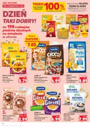 Gazetka promocyjna Kaufland - Gazetka tygodnia - Gazetka - ważna od 11.03 do 11.03.2026 - strona 40 - produkty: Lubella, Corn flakes, Por, Gra, Ba!, Bell, Melvit, Płatki owsiane, Owsianka, Danio, Bella, Waga, Granola, Bakalland
