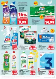 Gazetka promocyjna Kaufland - Gazetka tygodnia - Gazetka - ważna od 11.03 do 11.03.2026 - strona 51 - produkty: Ludwik, Pur, Do mycia naczyń, Papier, Tablet, Clin, Cillit Bang, Płyn do mycia naczyń, Papier toaletowy, Velvet, Ręcznik, Rolki, Foxy, Płyn do mycia, Zmywarki, Tabletki do zmywarki