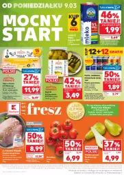 Gazetka promocyjna Kaufland - Gazetka tygodnia - Gazetka - ważna od 11.03 do 11.03.2026 - strona 56 - produkty: Piec, Warzywa, Sok, Ser, Gra, 7up, Szynka wieprzowa, Ogórki konserwowe, Jaja, Stek, Szal, Mirinda, Kosz, Laur, Szynka, Pepsi, Gruszki, Napój gazowany, Pieczywo, Owoce, Napój, Olej, Pomidory, Mleko