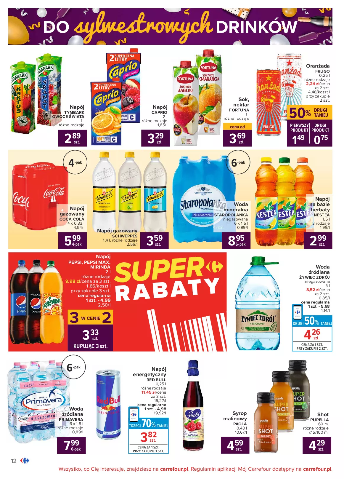 Gazetka promocyjna Carrefour - Sylwester Nowy rok - ważna 29.12.2020 do 05.01.2021 - strona 12