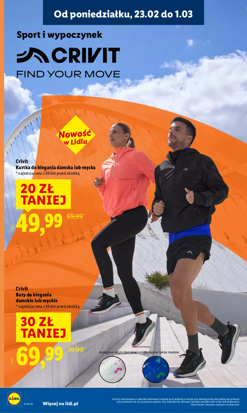Gazetka promocyjna Lidl - GAZETKA - ważna 23.02 do 28.02.2026 - strona 22 - produkty: Buty, Kurtka, Por, Sport