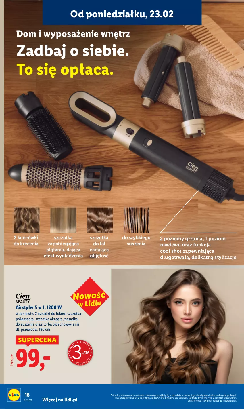 Gazetka promocyjna Lidl - GAZETKA - ważna 23.02 do 28.02.2026 - strona 24 - produkty: Fa, Szczotka, Torba