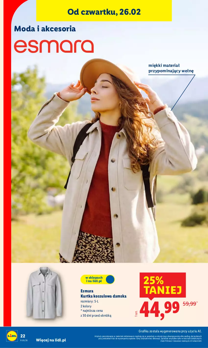 Gazetka promocyjna Lidl - GAZETKA - ważna 23.02 do 28.02.2026 - strona 30 - produkty: Gra, Grafika, Kosz, Kurtka, Moda