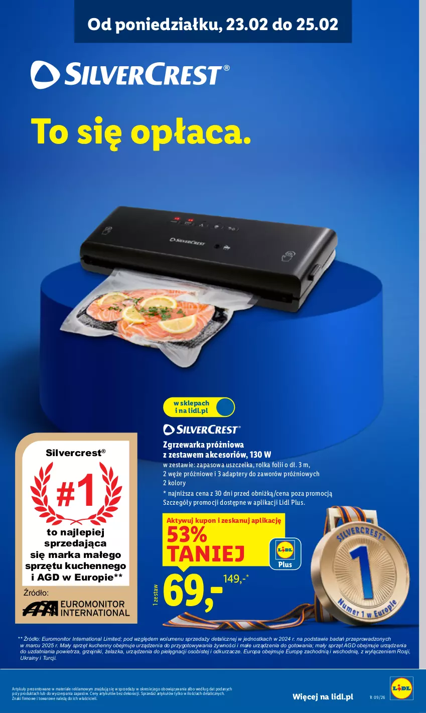 Gazetka promocyjna Lidl - GAZETKA - ważna 23.02 do 28.02.2026 - strona 9 - produkty: Grzejnik, Monitor, Odkurzacz, Odkurzacze, Silvercrest, Warka