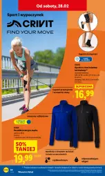 Gazetka promocyjna Lidl - GAZETKA - Gazetka - ważna od 28.02 do 28.02.2026 - strona 44 - produkty: Por, Opaska, Kosz, Koszulka, Smartwatch, Sport, Koszulka funkcyjna, LG