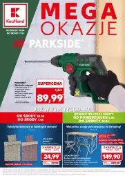 Gazetka promocyjna Kaufland - Kaufland - Gazetka - ważna od 02.05 do 02.05.2025 - strona 1 - produkty: Parkside, Por, Wiertarka, Uchwyty, Tran, Tarka, Wiertarka udarowa, Sport, Akumulator