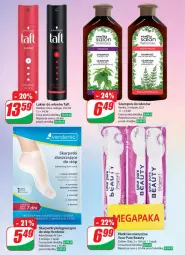 Gazetka promocyjna Dino - Gazetka 29 / 2024 - Gazetka - ważna od 23.07 do 23.07.2024 - strona 65 - produkty: Pur, Karp, Skarpetki, Taft, Płatki kosmetyczne, Szampon, Lakier do włosów, Lakier, Fa