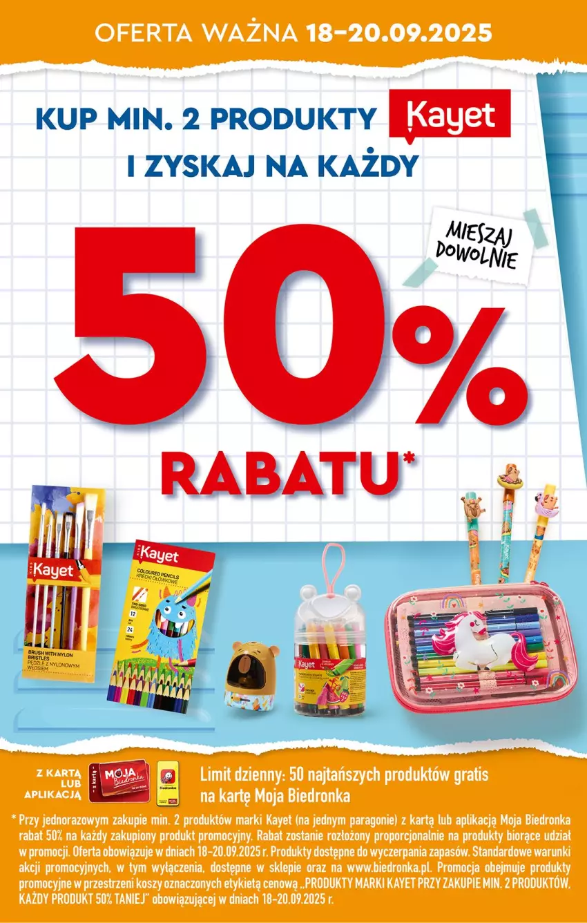 Gazetka promocyjna Biedronka - Okazje Tygodnia - ważna 20.09 do 04.10.2025 - strona 2