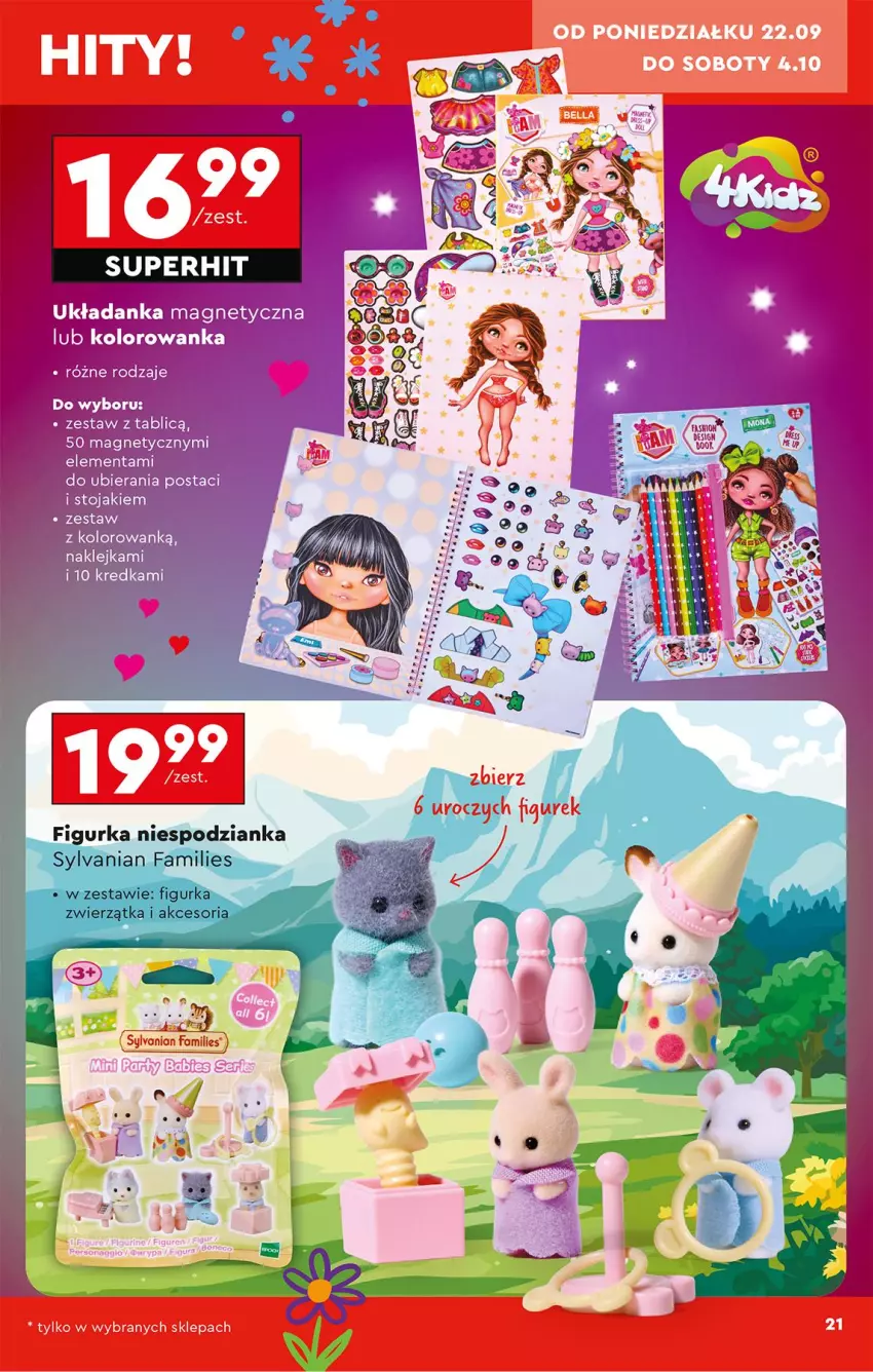 Gazetka promocyjna Biedronka - Okazje Tygodnia - ważna 20.09 do 04.10.2025 - strona 25 - produkty: Fa, Sylvanian Families, Układanka