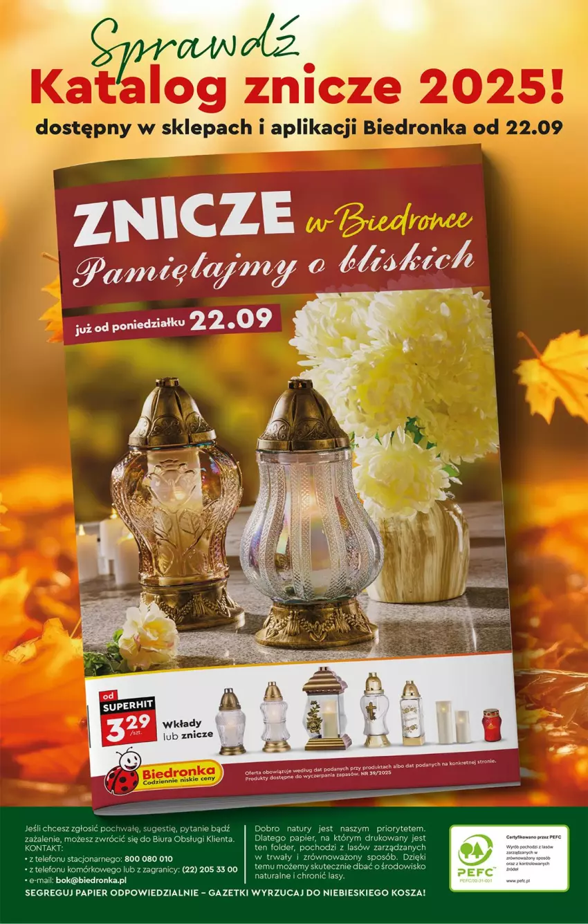 Gazetka promocyjna Biedronka - Okazje Tygodnia - ważna 20.09 do 04.10.2025 - strona 48 - produkty: Fa, Gra, Kosz, Papier, Telefon