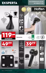 Gazetka promocyjna Biedronka - Okazje Tygodnia - Gazetka - ważna od 04.10 do 04.10.2025 - strona 19 - produkty: Szczotka do ubrań, Waga łazienkowa, Szczotka, Pojemnik, Golarka, Waga, Parownica, Szczoteczka